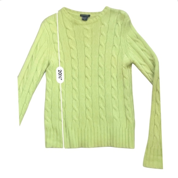 Boston Proper winter casual
lamb’s wool blend sweater M lime green long sleeve - Picture 7 of 10